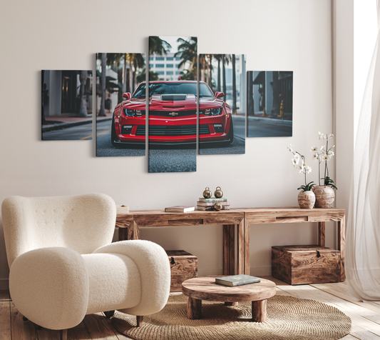 CAMARO CAR CANVAS ART