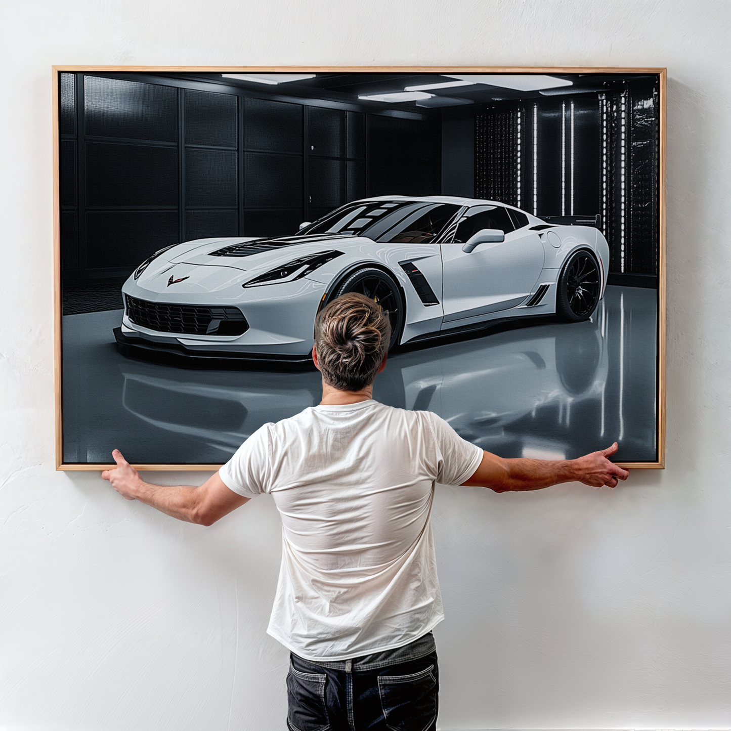 CORVETTE CANVAS ART