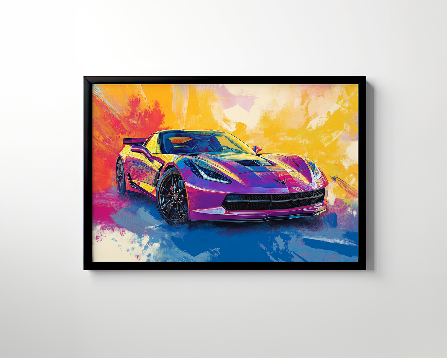 CORVETTE CANVAS ART