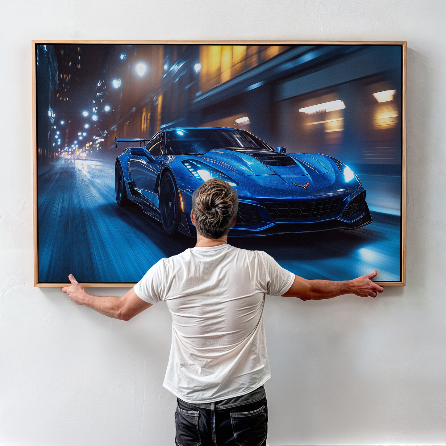 CORVETTE CANVAS ART