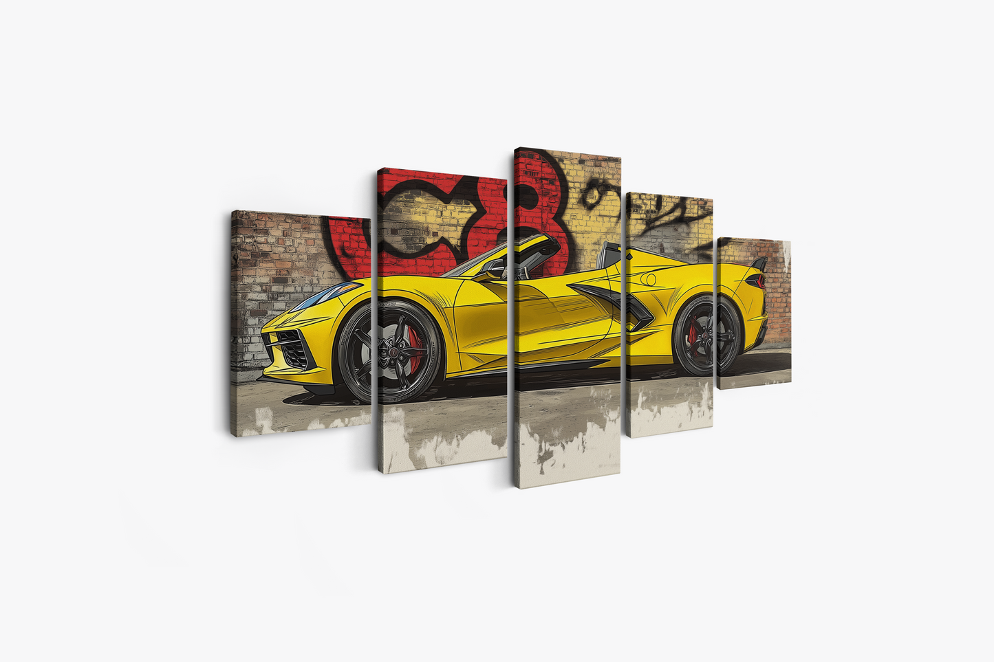 CORVETTE CANVAS ART