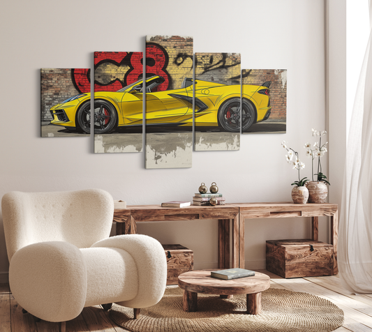 CORVETTE CANVAS ART