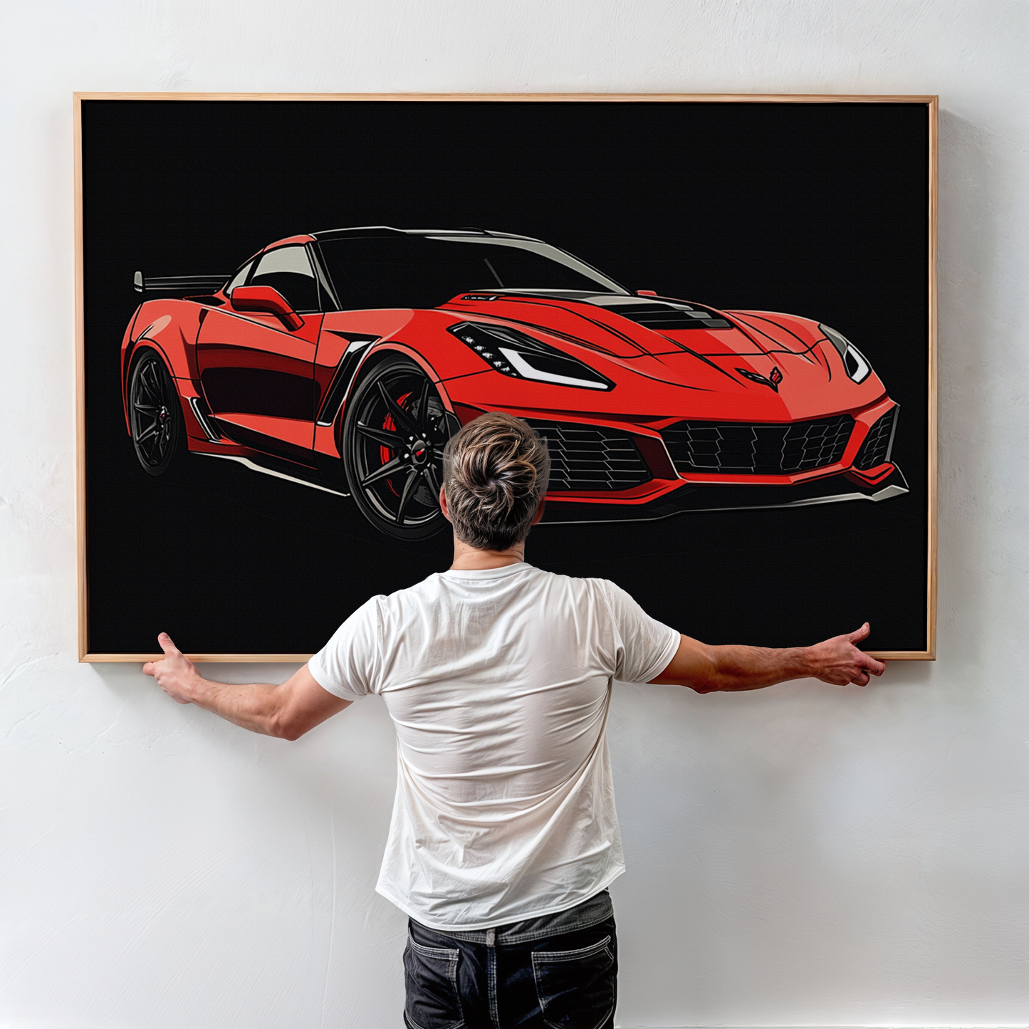 CORVETTE CANVAS ART