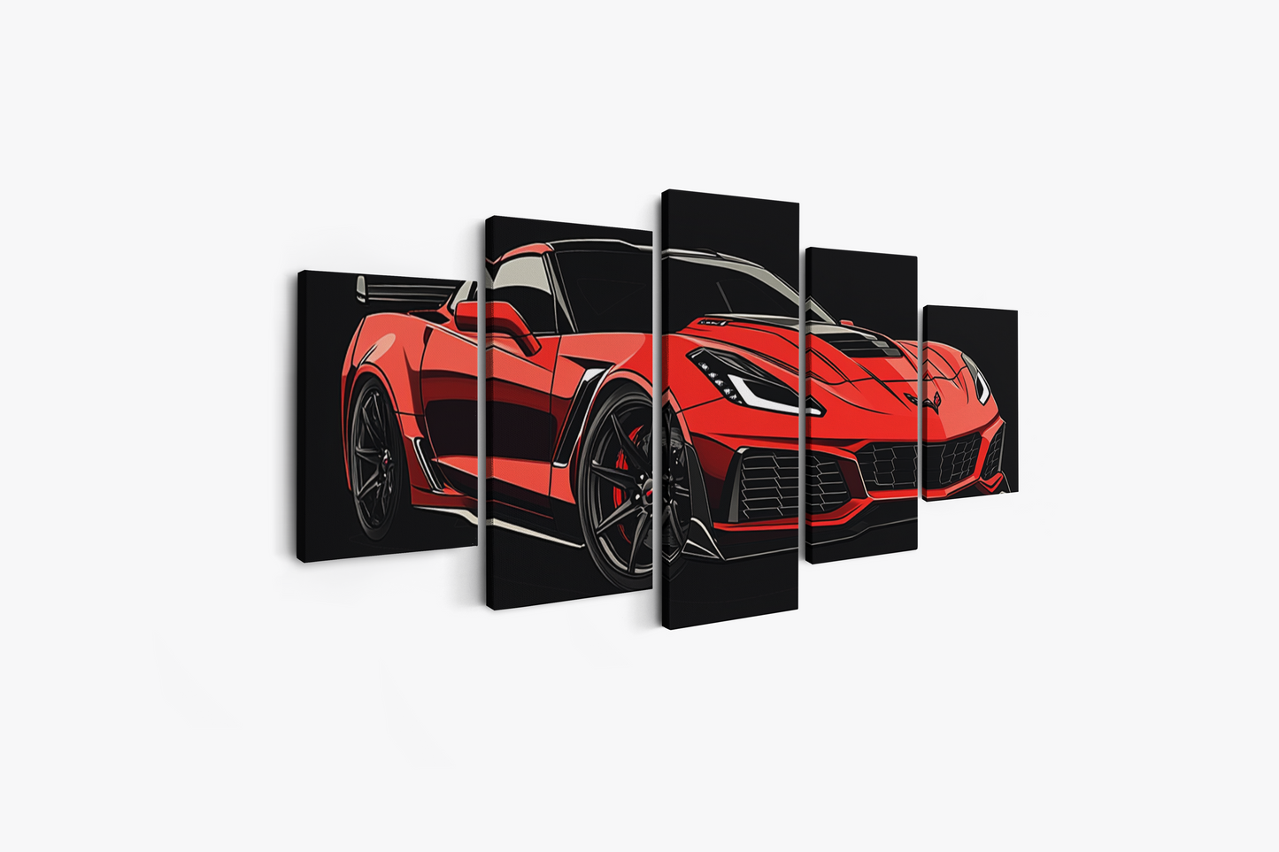 CORVETTE CANVAS ART