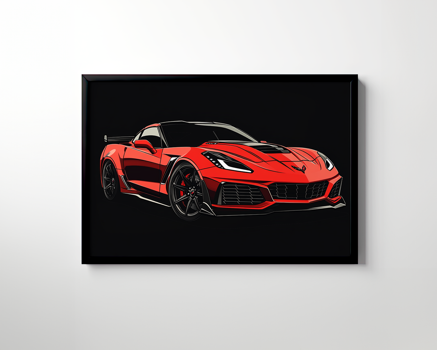 CORVETTE CANVAS ART