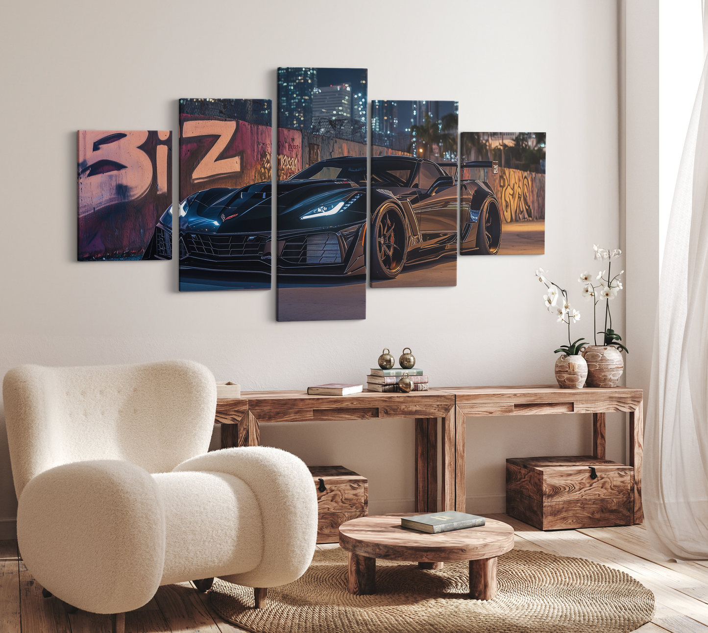 CORVETTE CANVAS ART