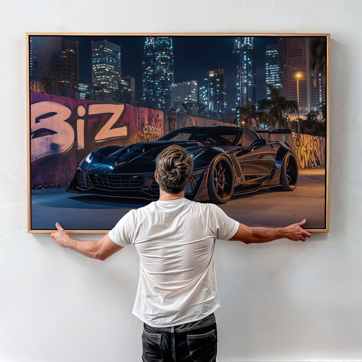 CORVETTE CANVAS ART