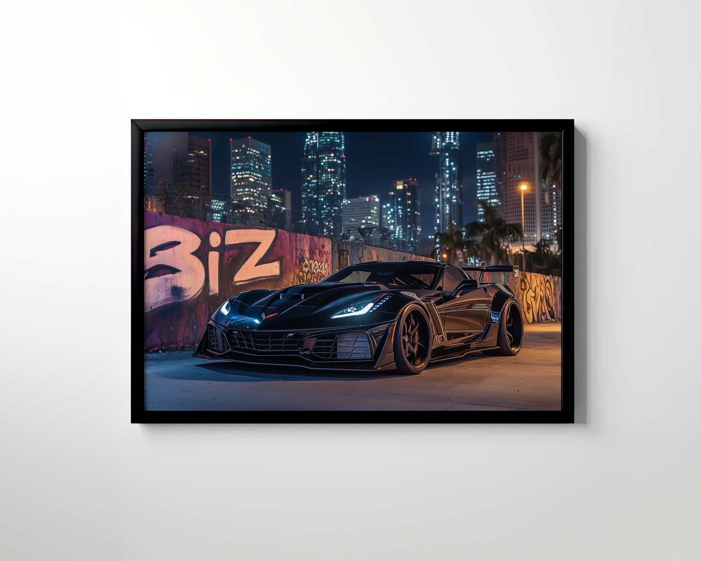 CORVETTE CANVAS ART