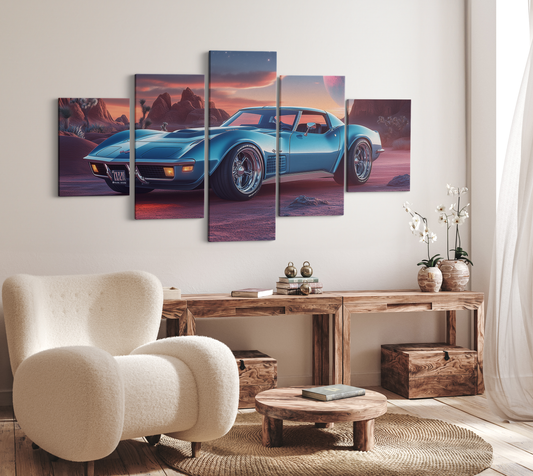 CORVETTE CANVAS ART