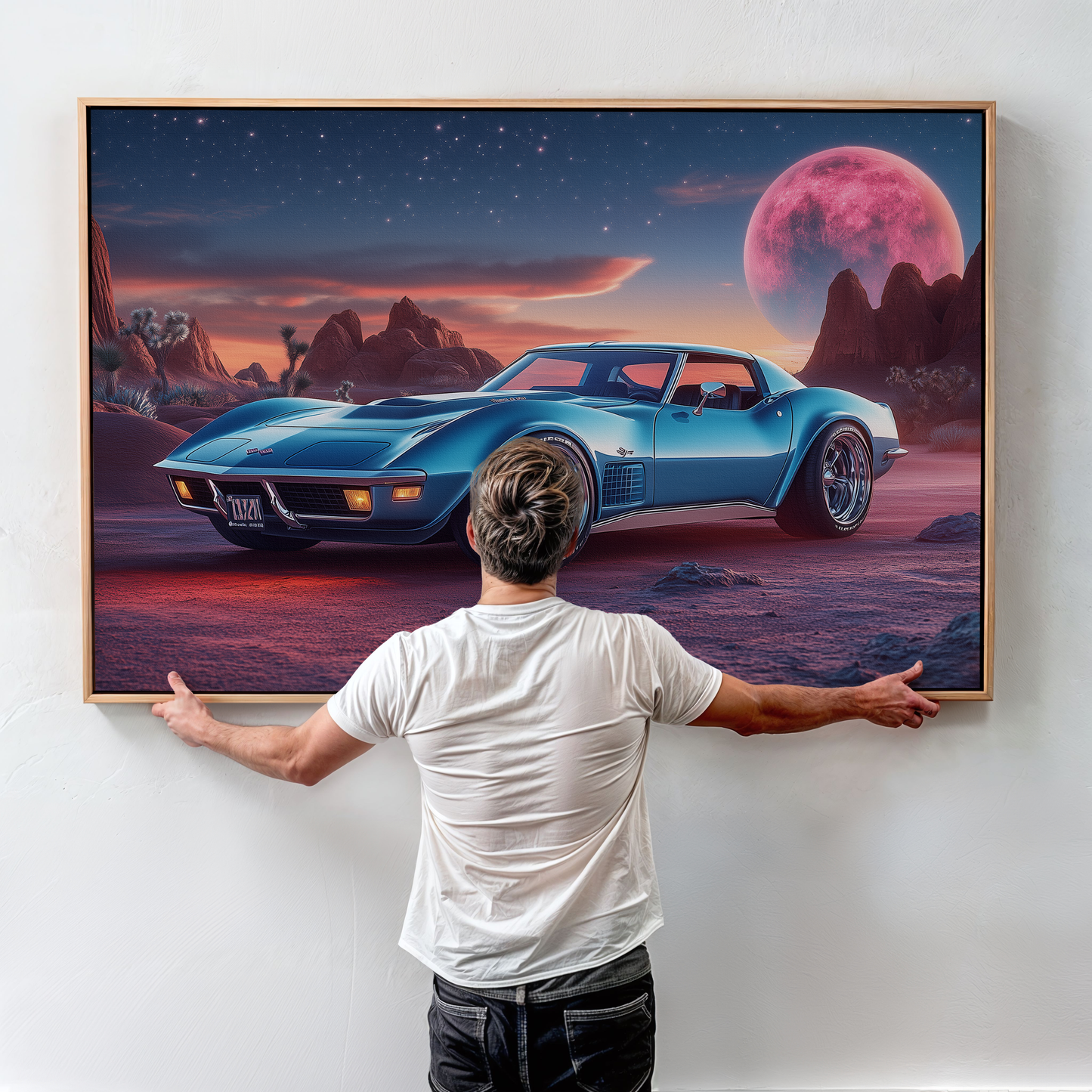 CORVETTE CANVAS ART