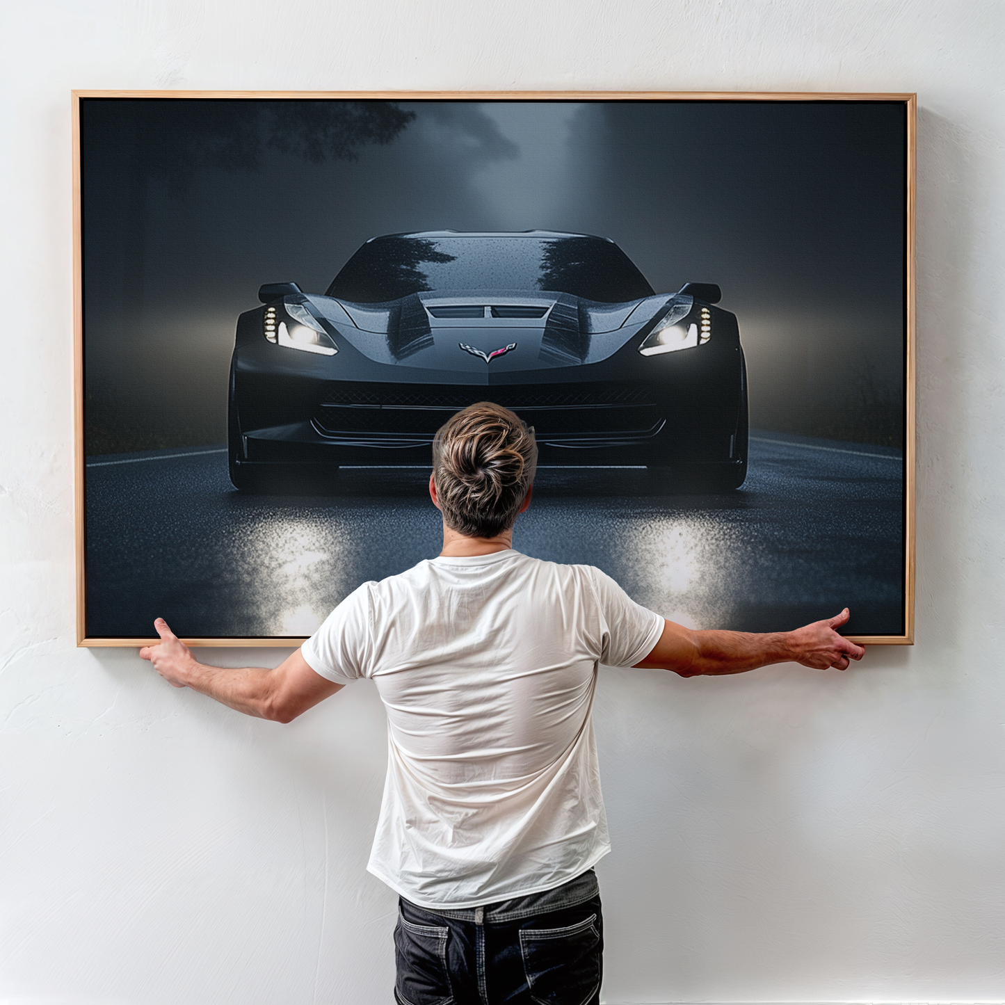 CORVETTE CANVAS ART