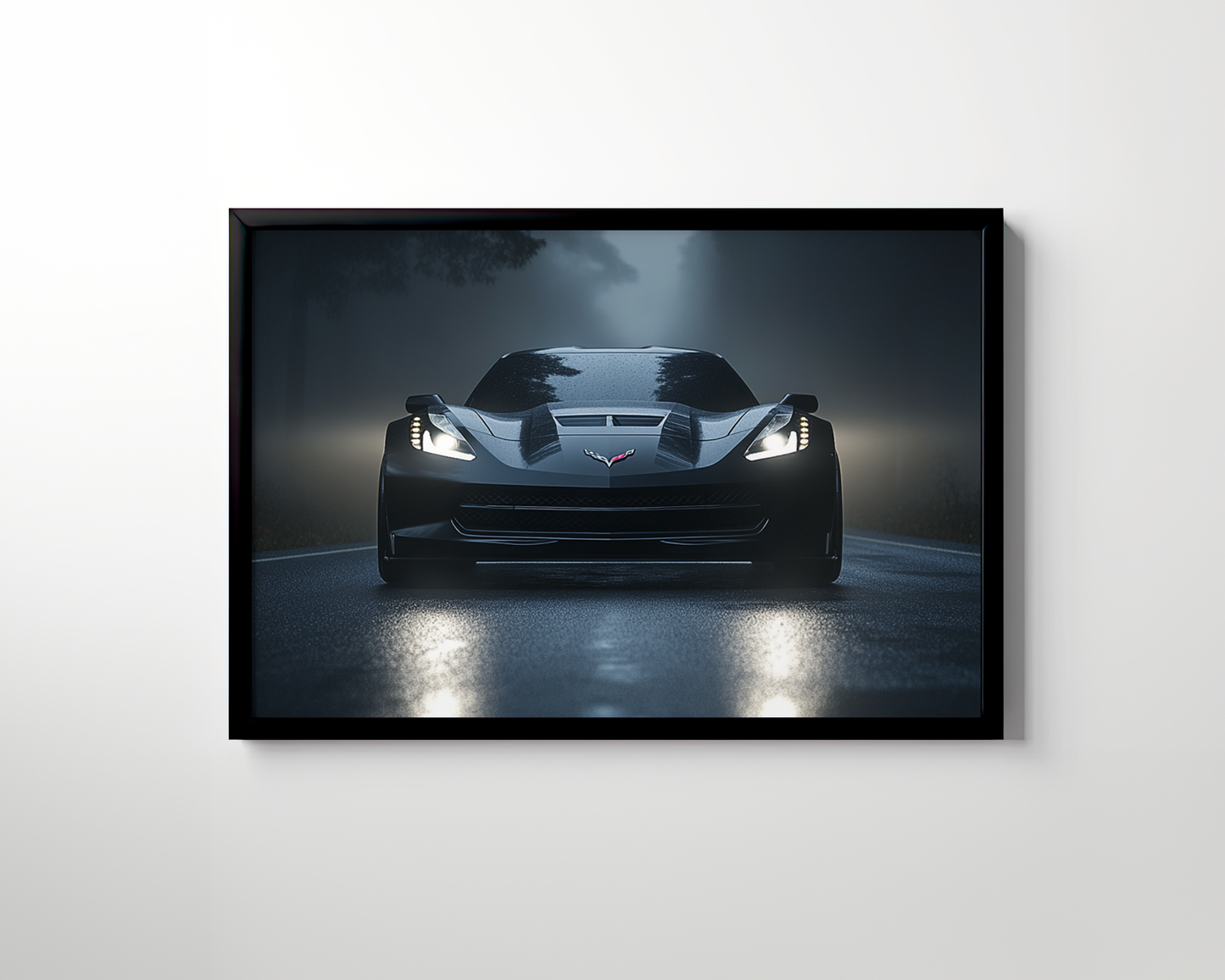 CORVETTE CANVAS ART