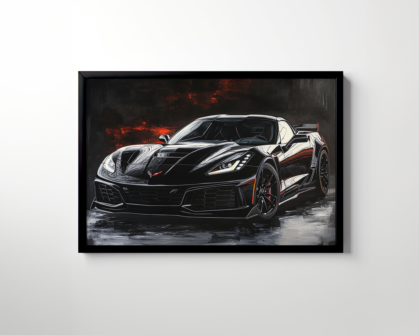 CORVETTE CANVAS ART