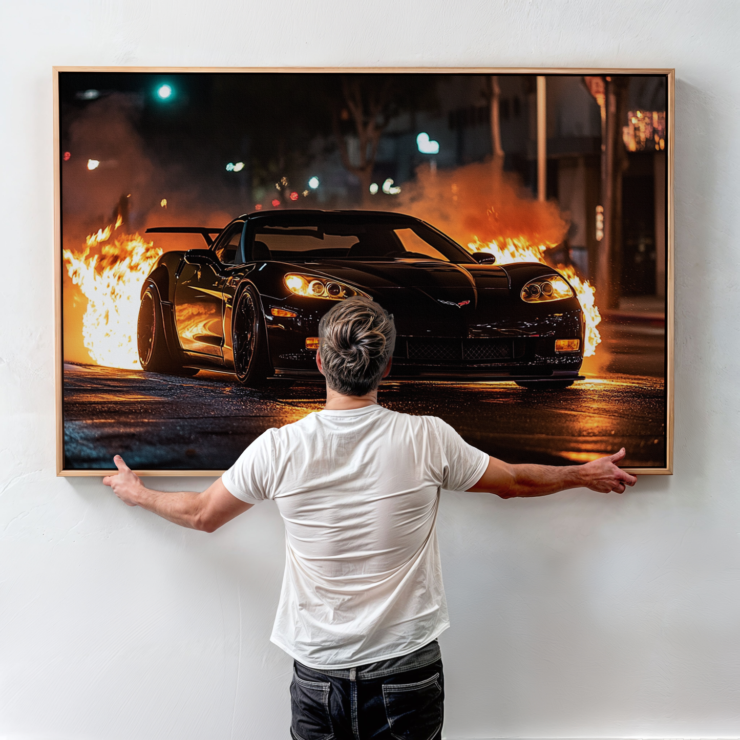 CORVETTE CANVAS ART