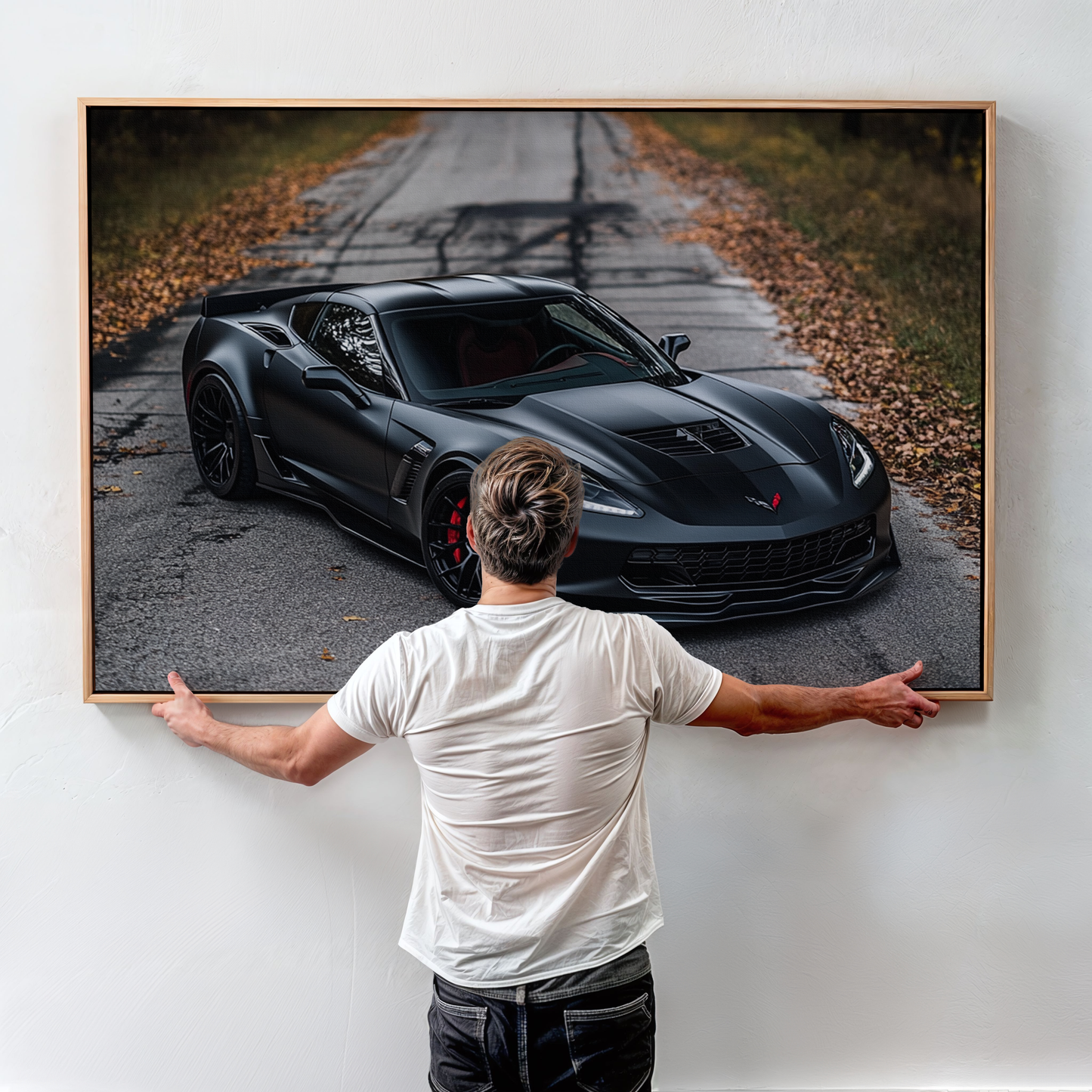 CORVETTE CANVAS ART