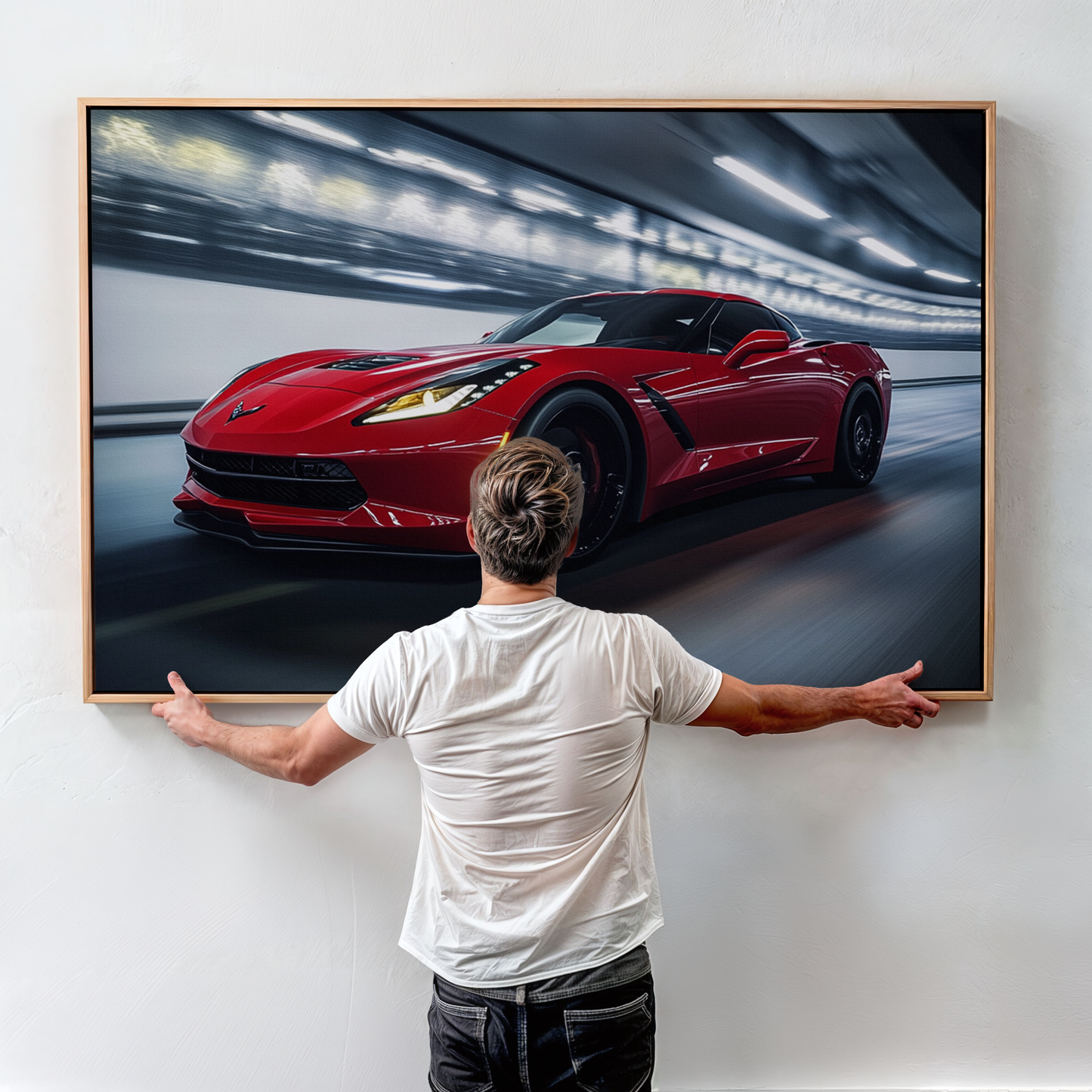 CORVETTE CANVAS ART