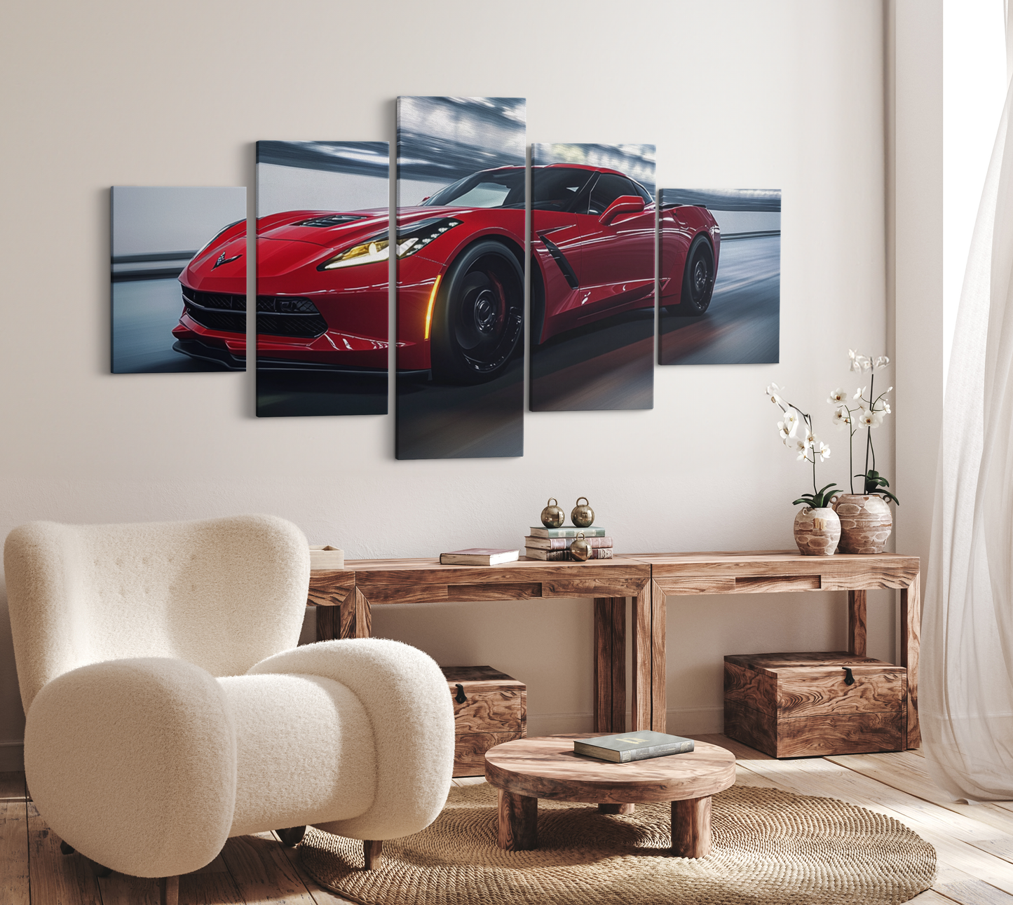 CORVETTE CANVAS ART