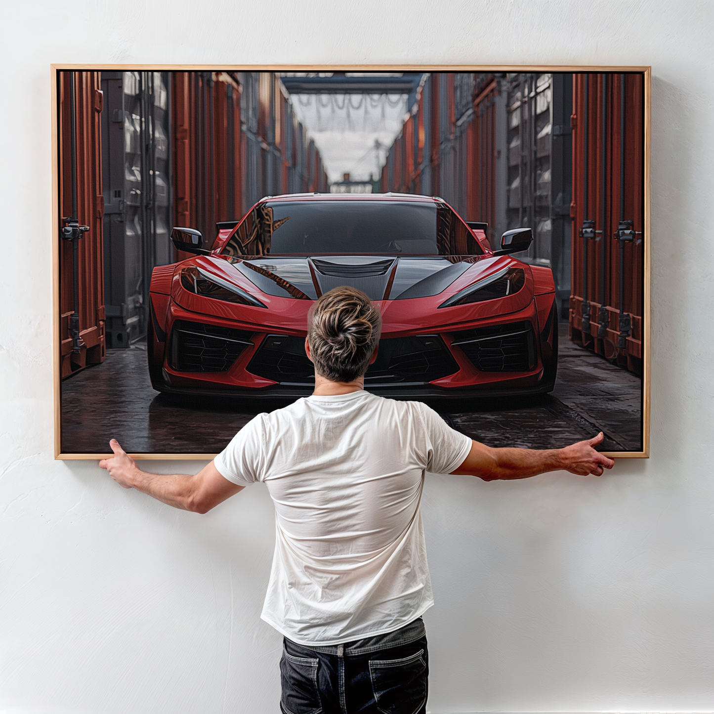 CORVETTE CANVAS ART