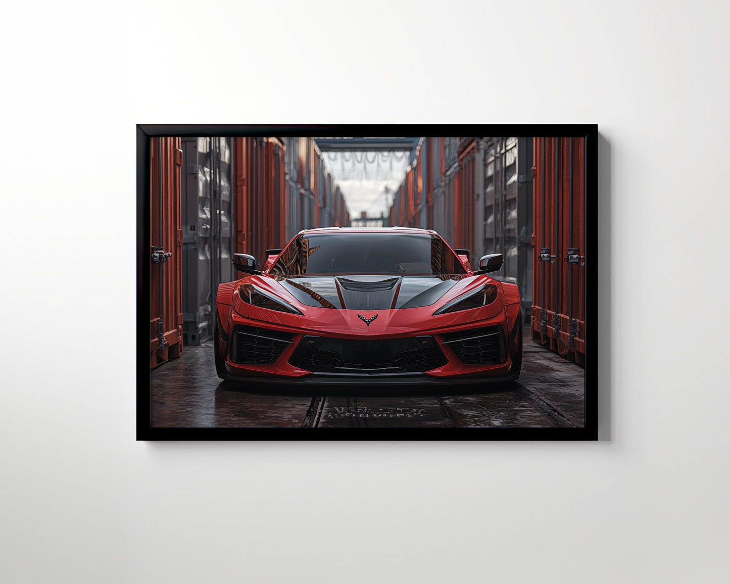 CORVETTE CANVAS ART