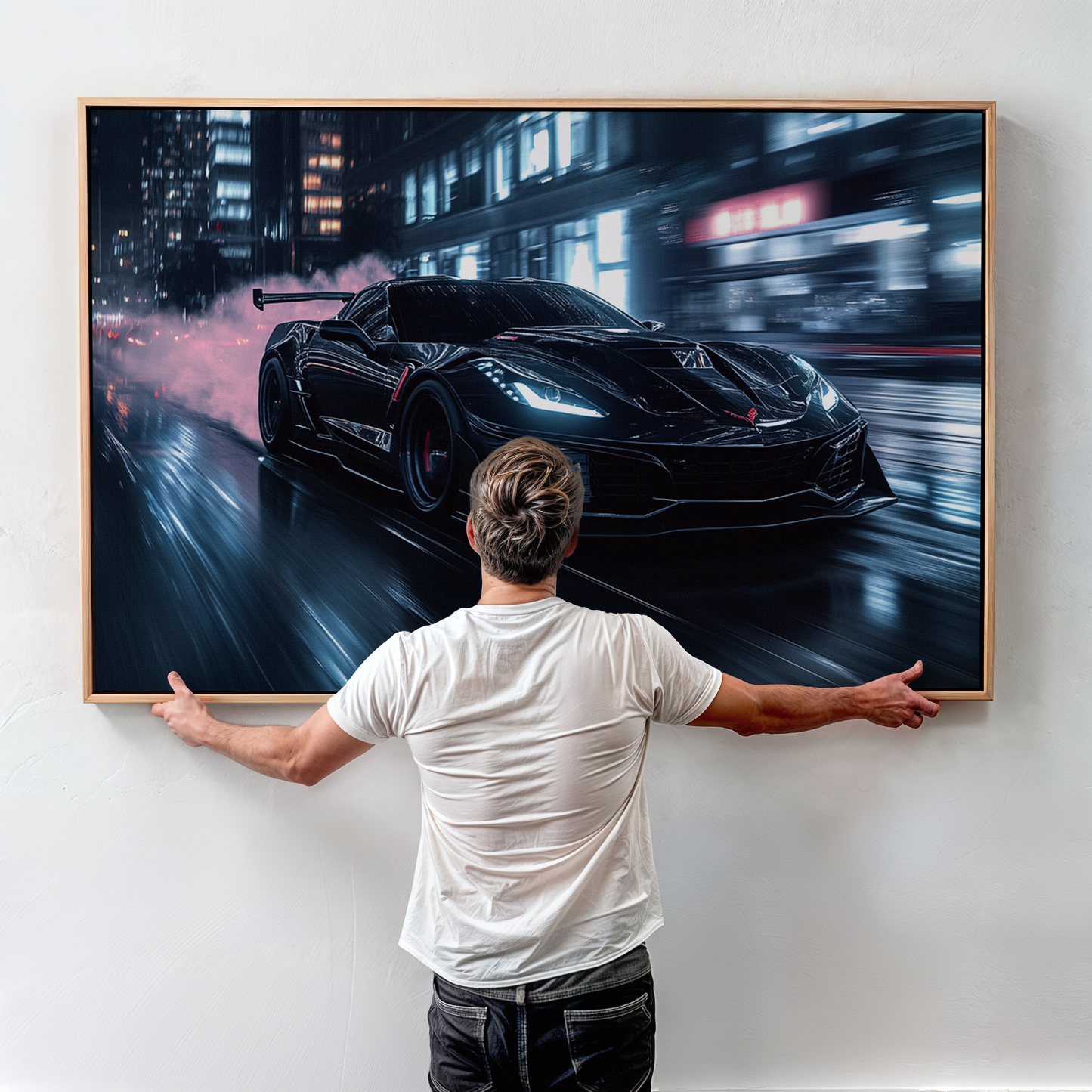 CORVETTE CANVAS ART