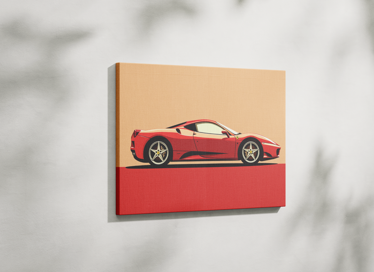 FERRARI CANVAS ART