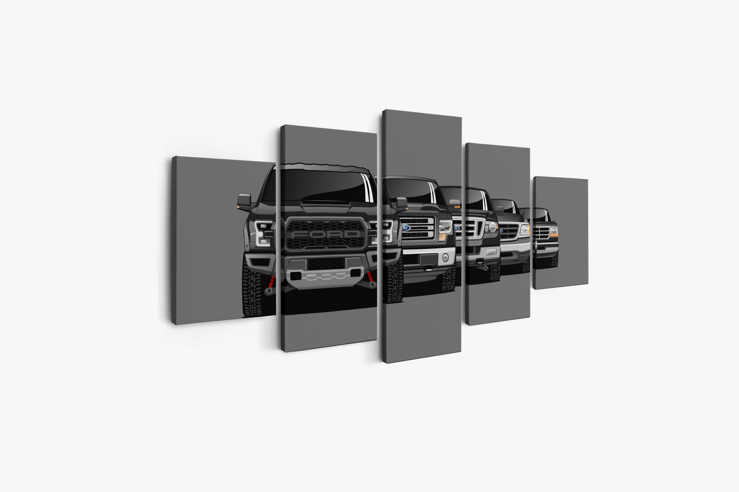 FORD F-150 GENERATIONS WALL ART