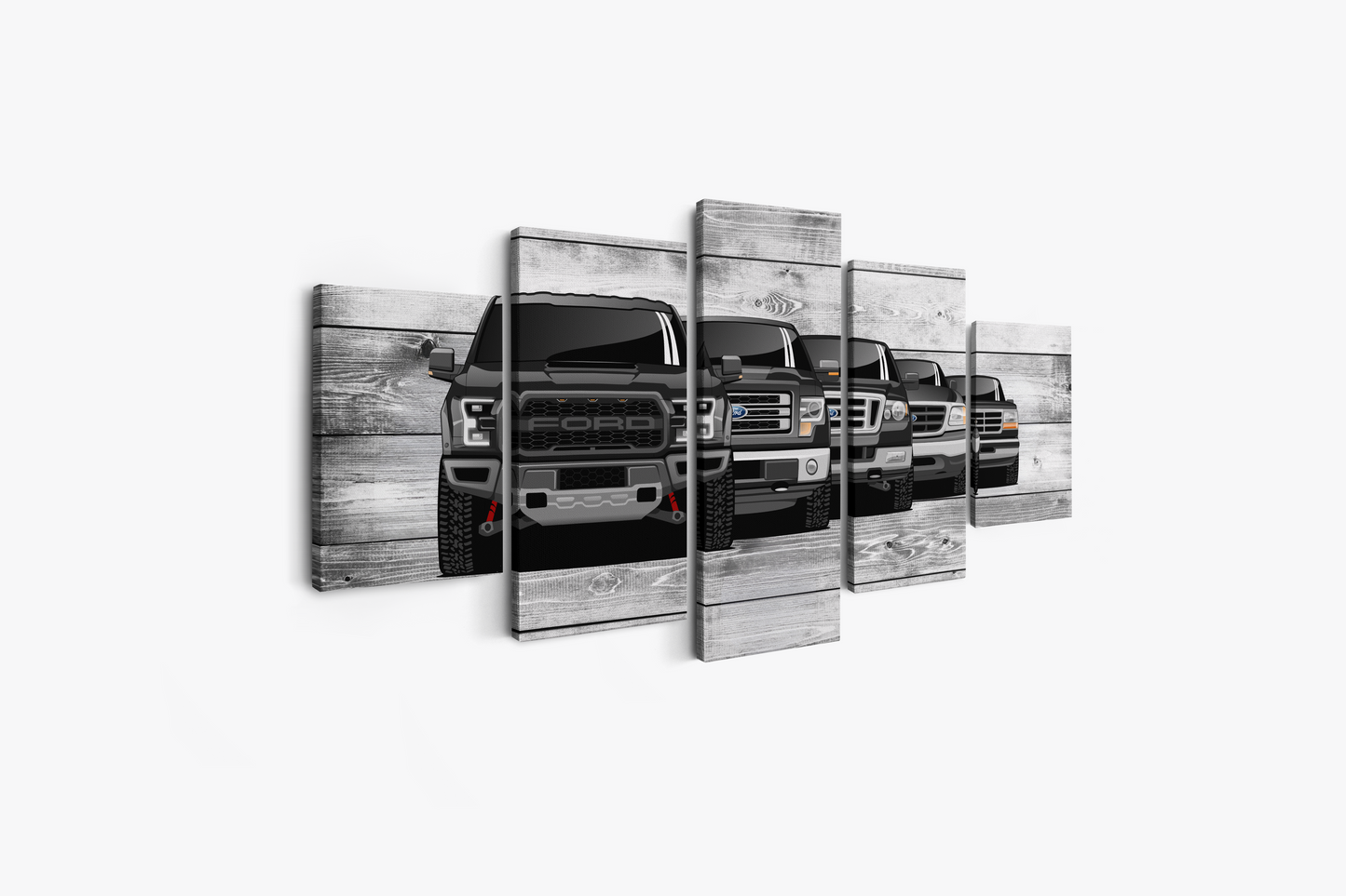 FORD F-150 GENERATIONS WALL ART
