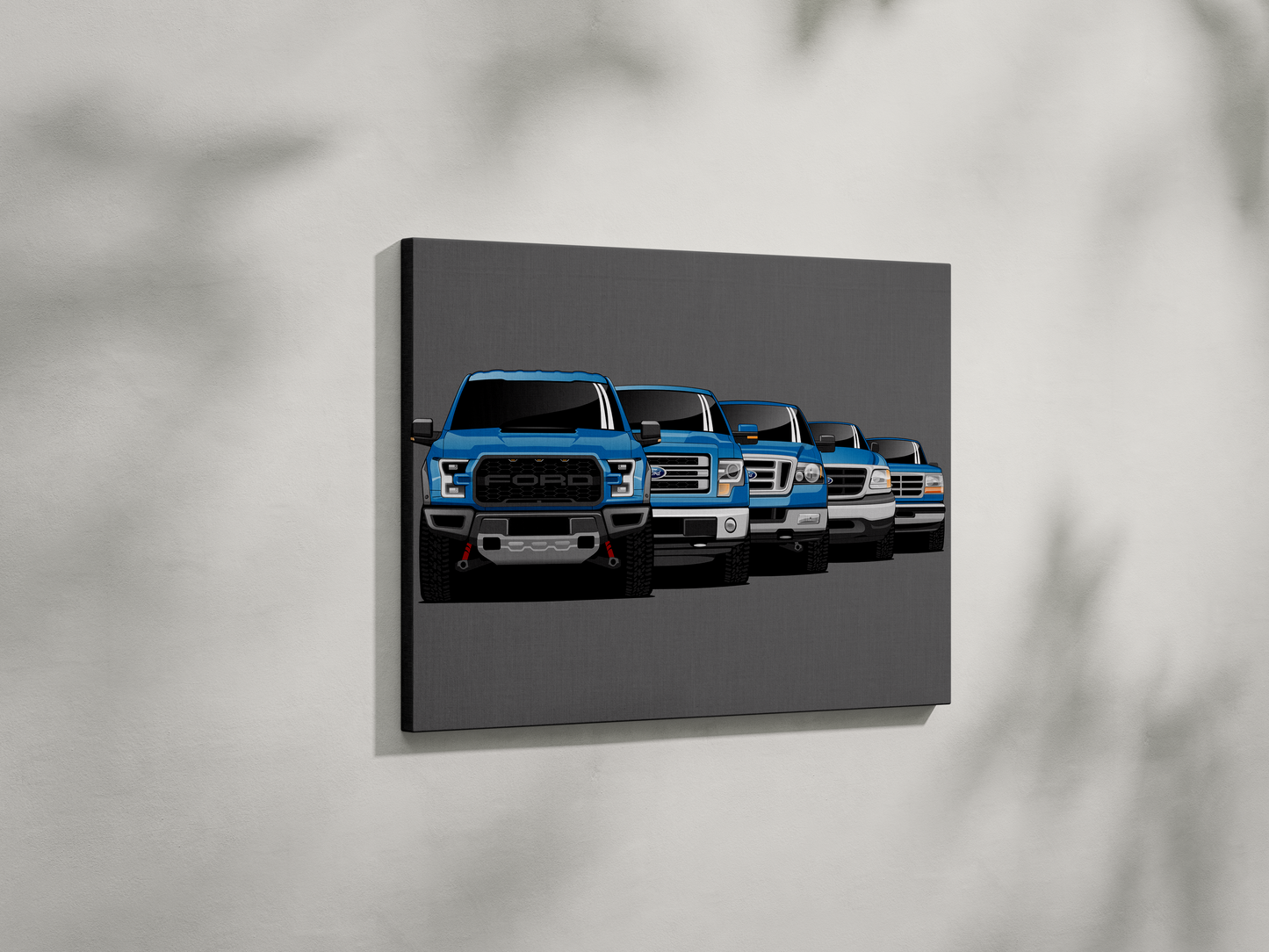 FORD F-150 GENERATIONS WALL ART