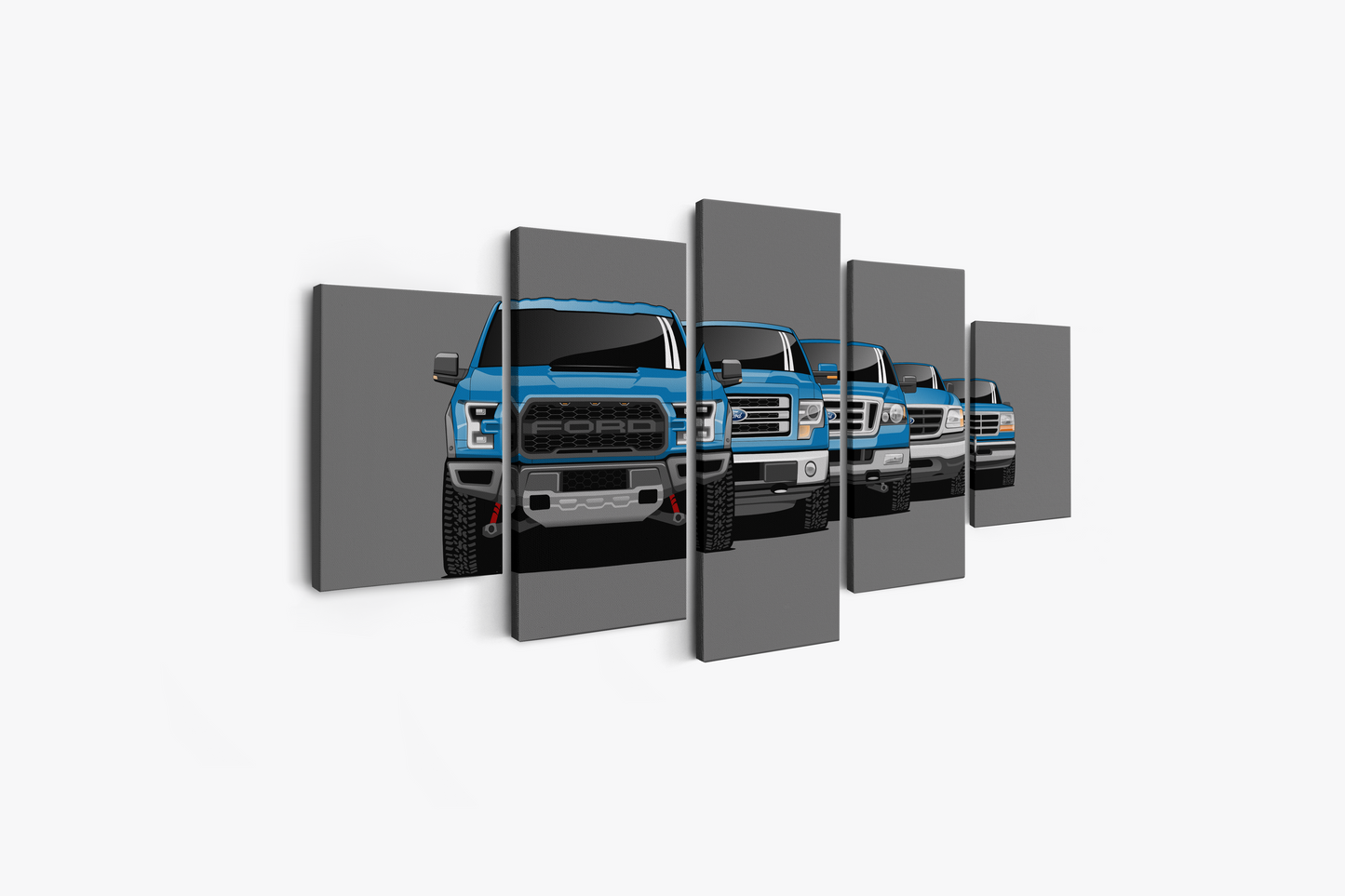 FORD F-150 GENERATIONS WALL ART