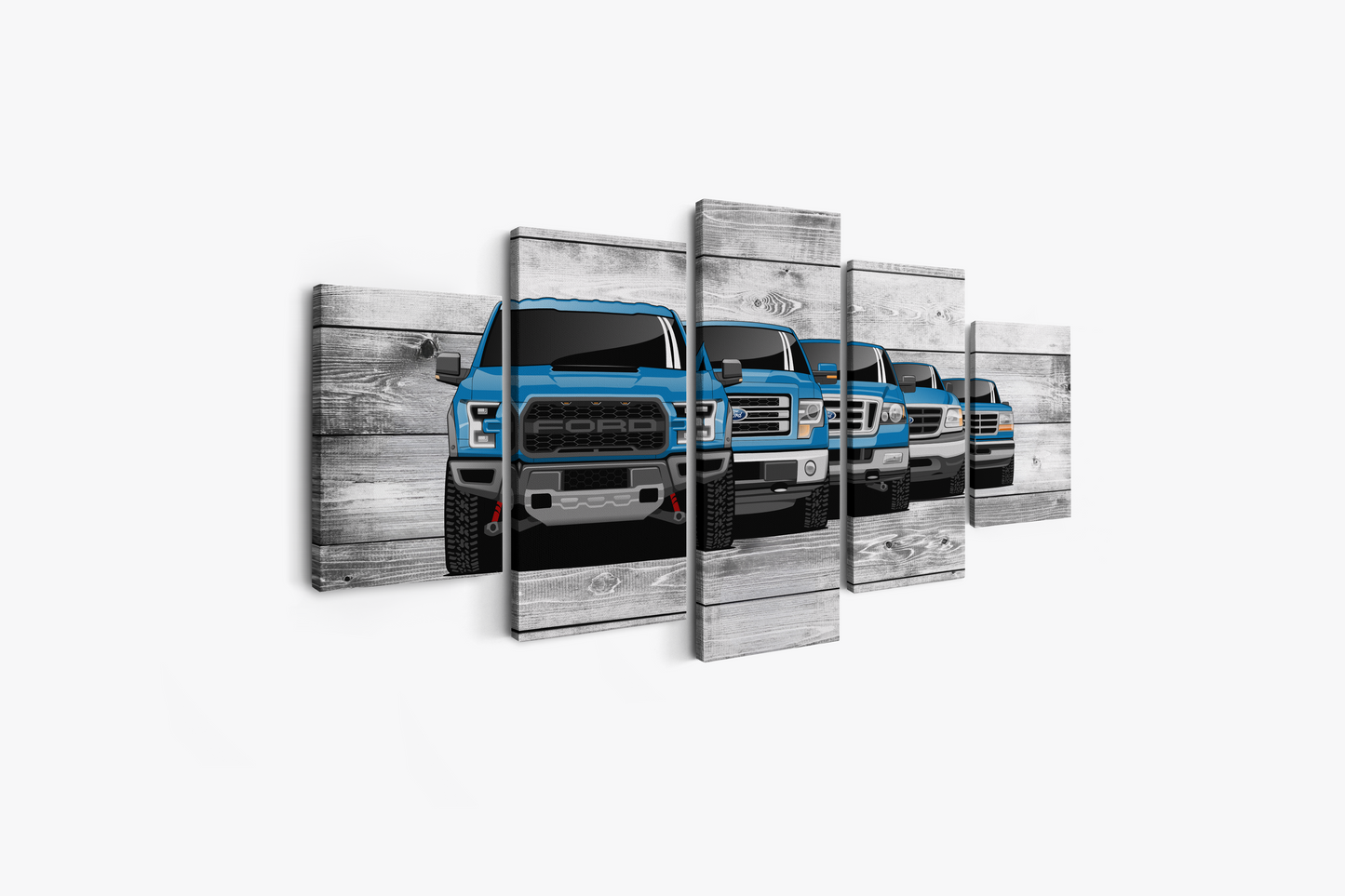 FORD F-150 GENERATIONS WALL ART