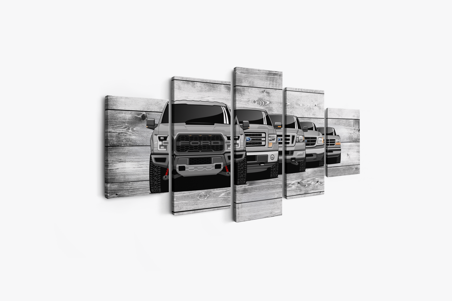 FORD F-150 GENERATIONS WALL ART