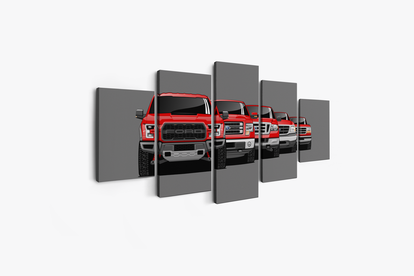 FORD F-150 GENERATIONS WALL ART