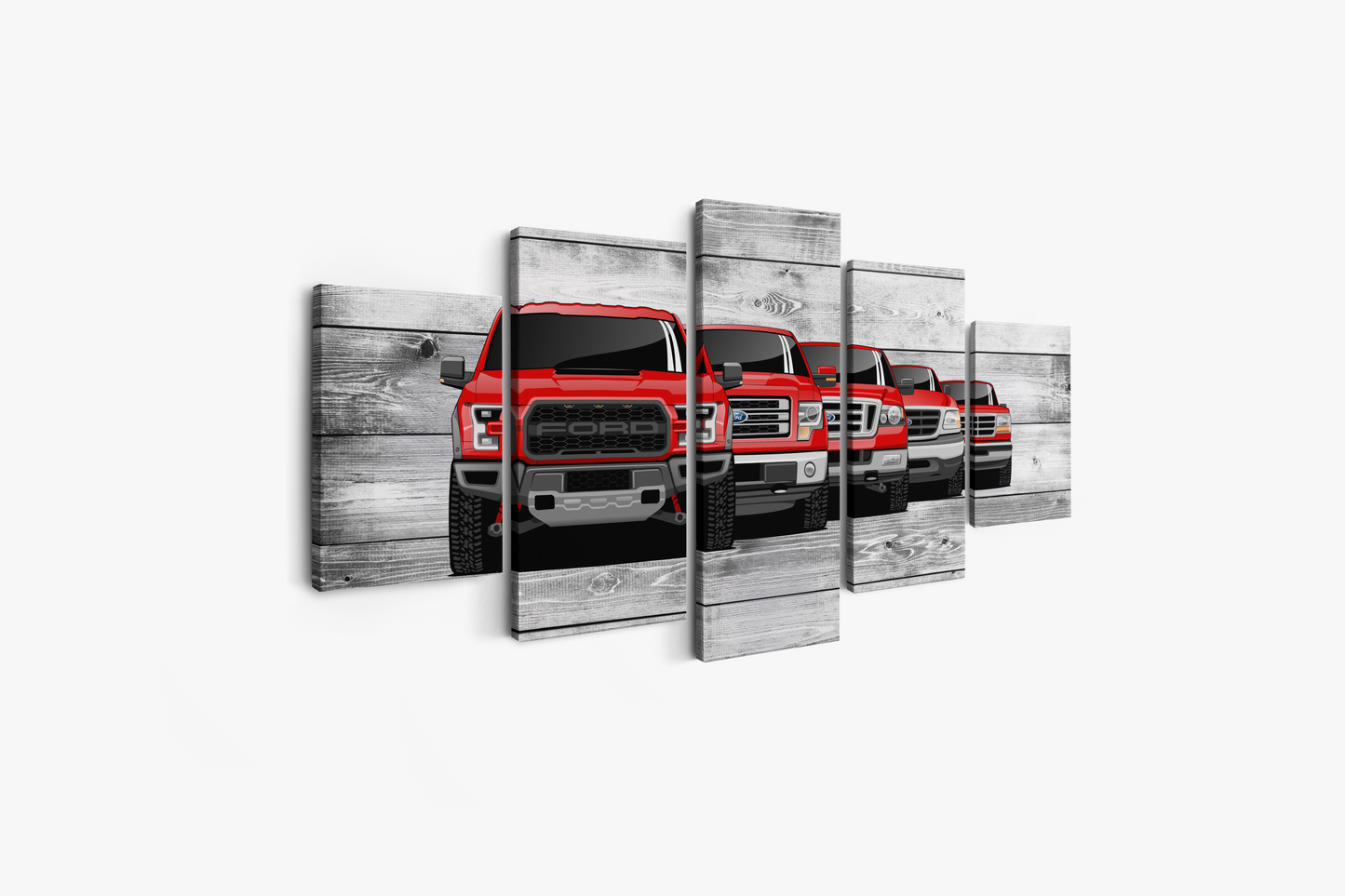 FORD F-150 GENERATIONS WALL ART
