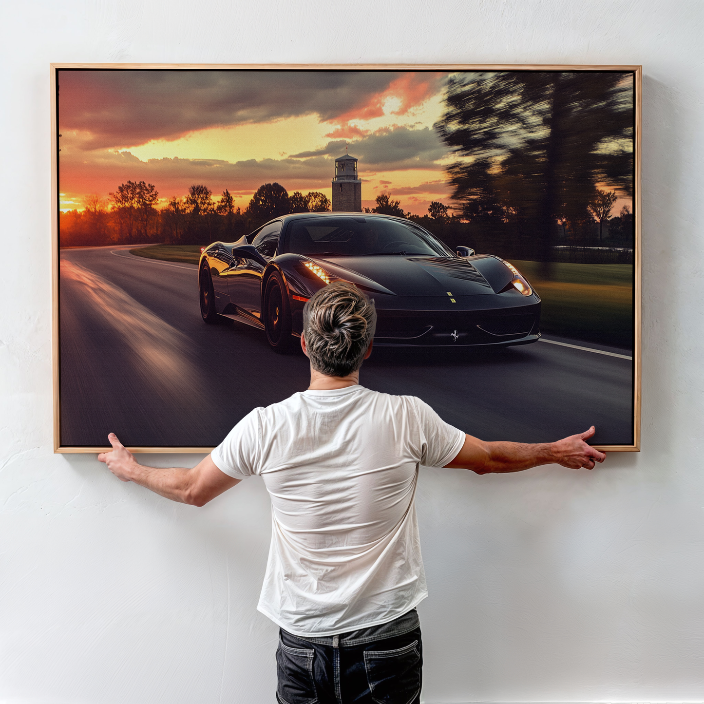 FERRARI CANVAS ART