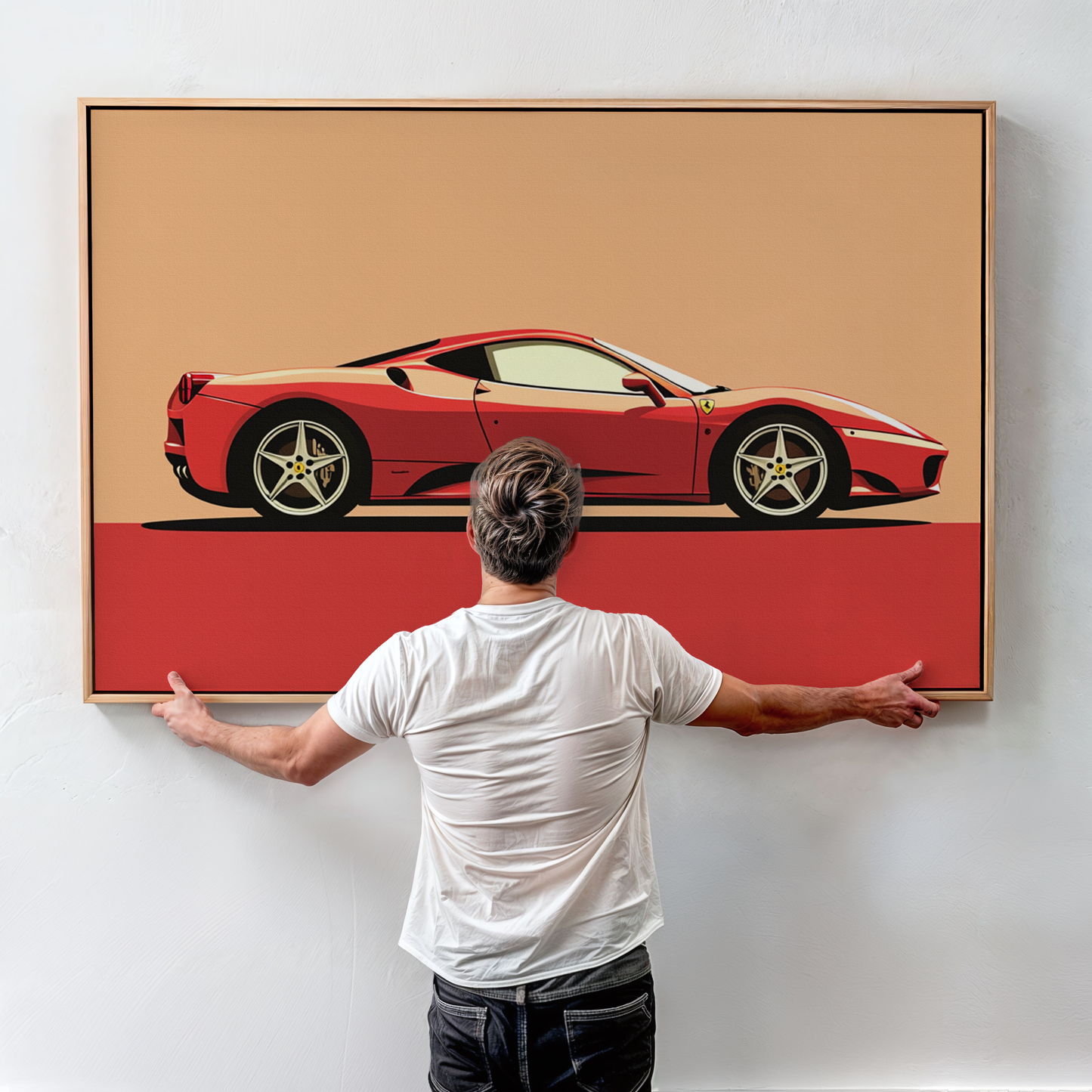 FERRARI CANVAS ART