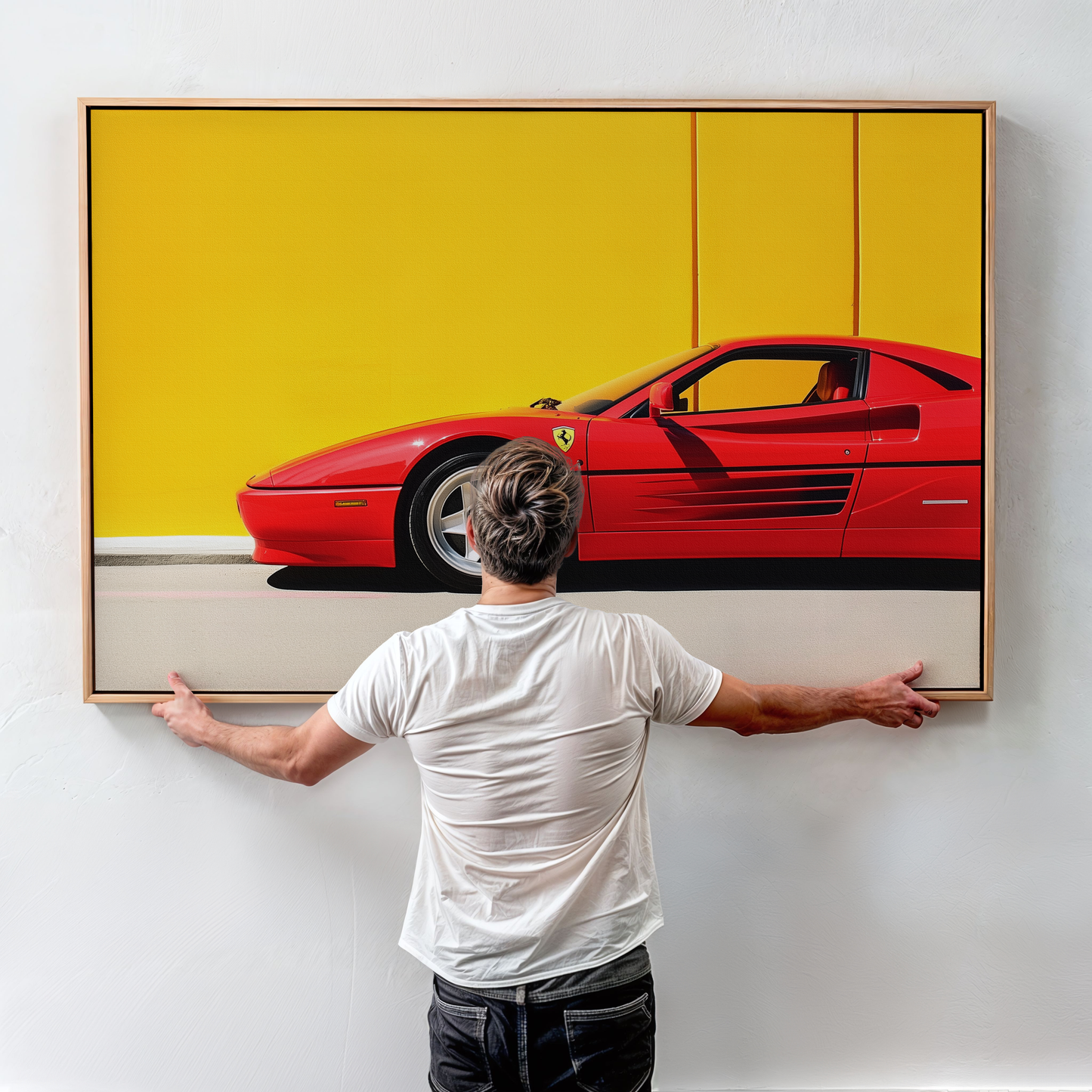 FERRARI CANVAS ART