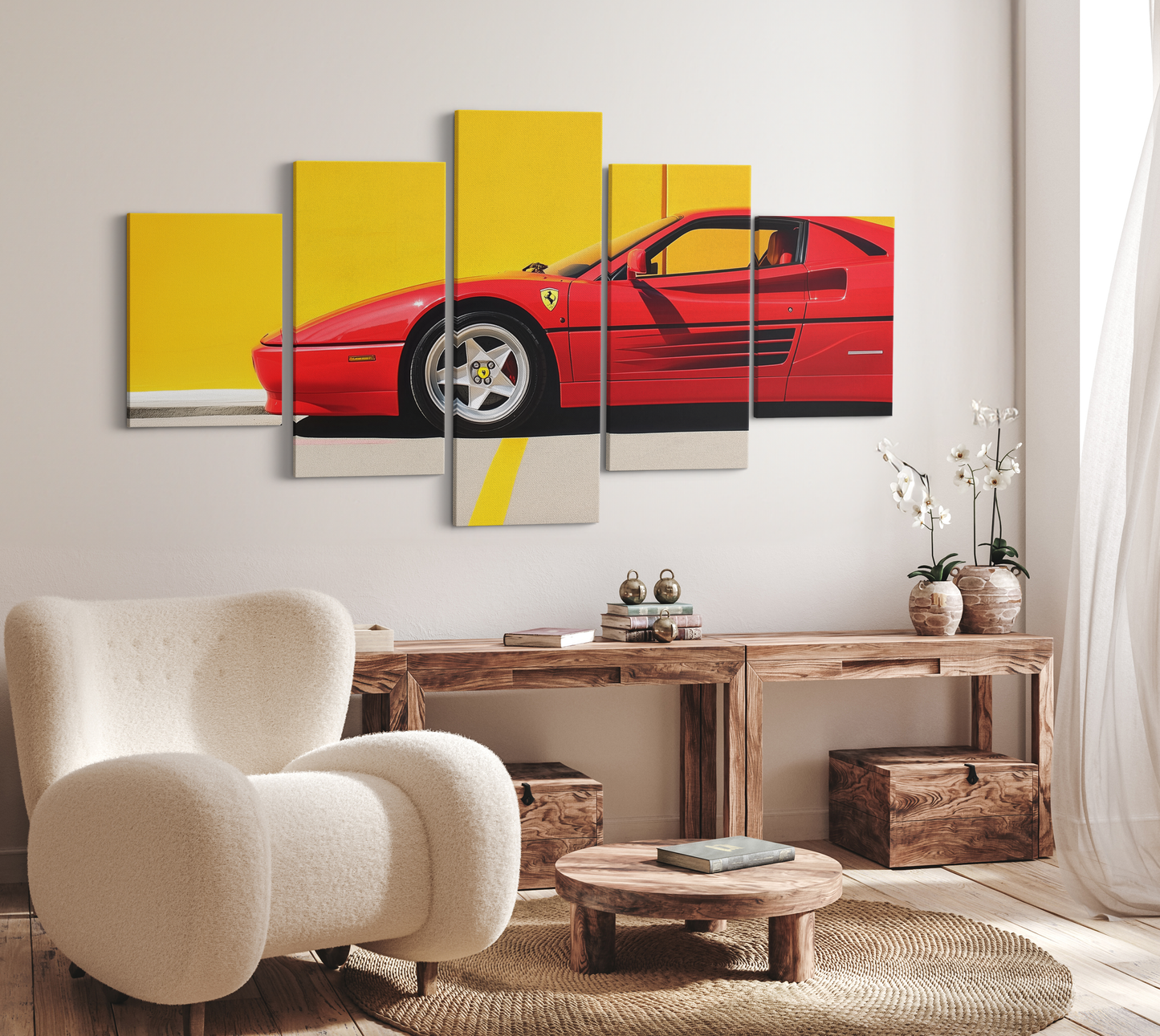 FERRARI CANVAS ART