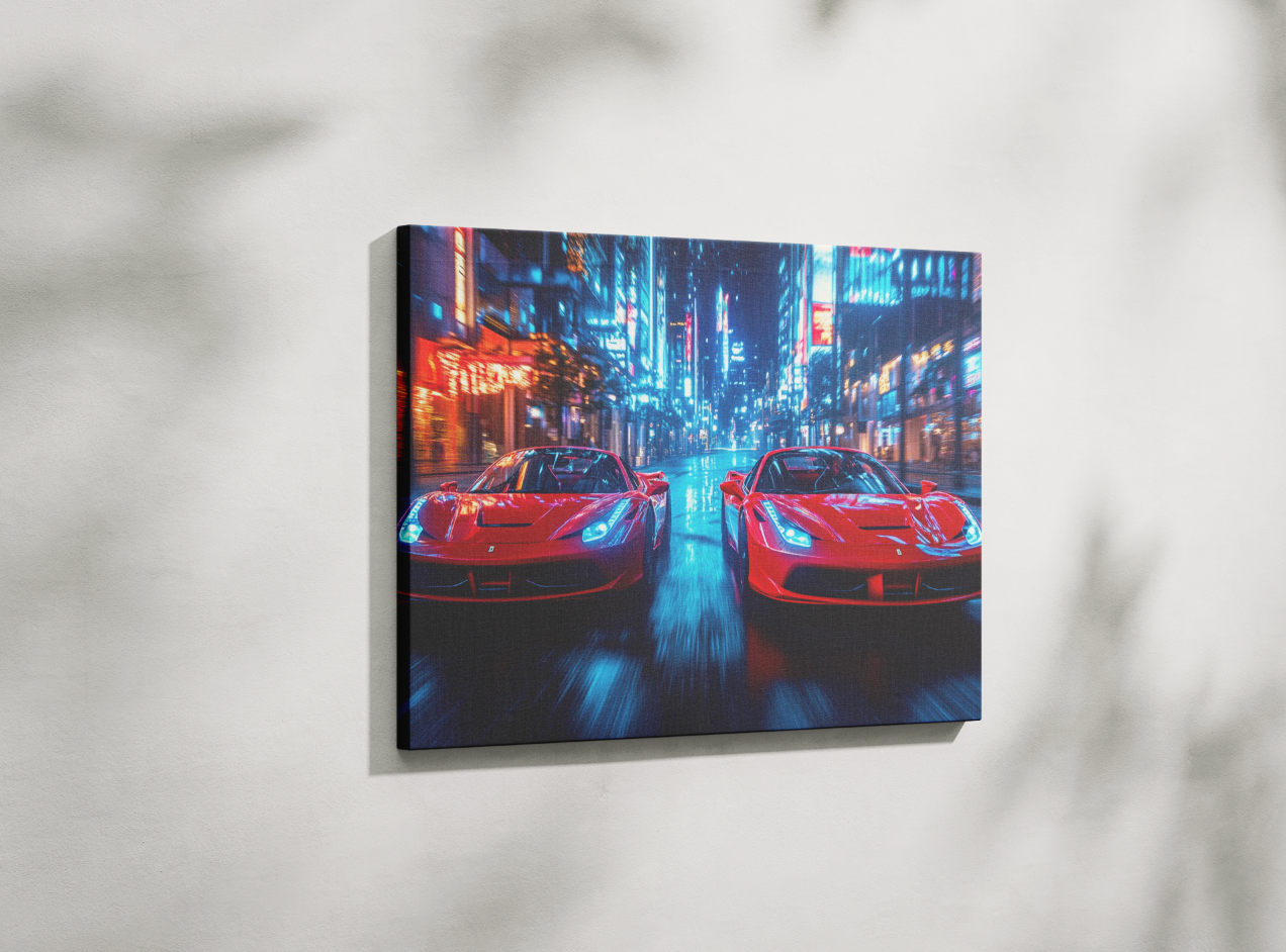 FERRARI CANVAS ART