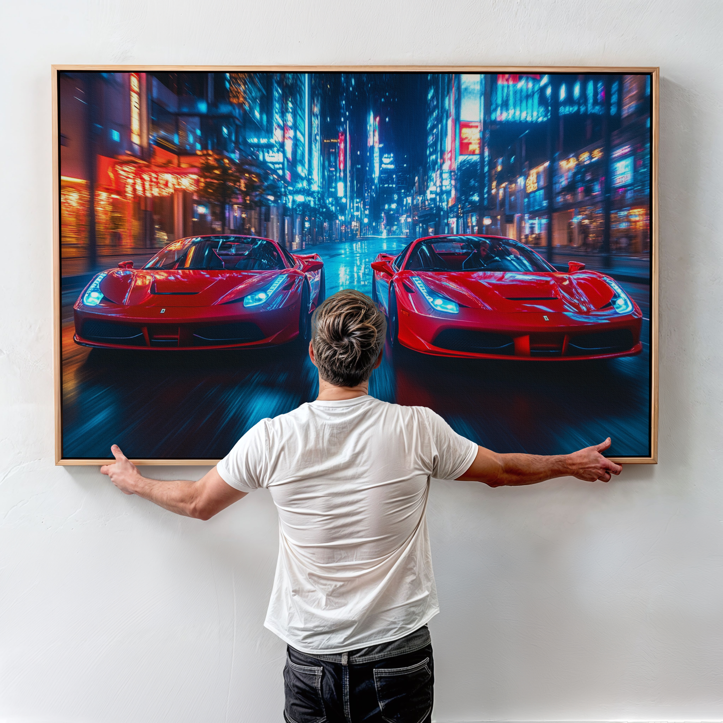 FERRARI CANVAS ART