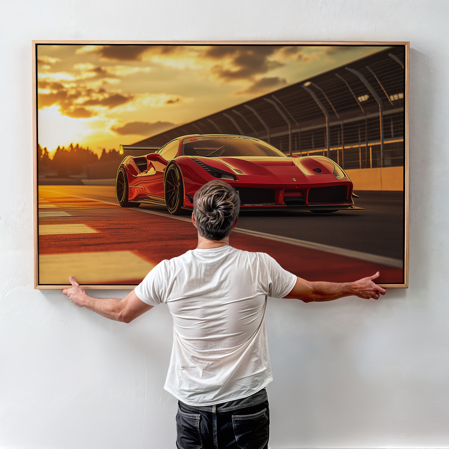 FERRARI CANVAS ART