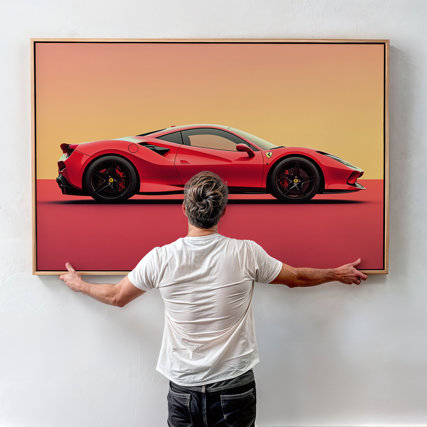 FERRARI CANVAS ART