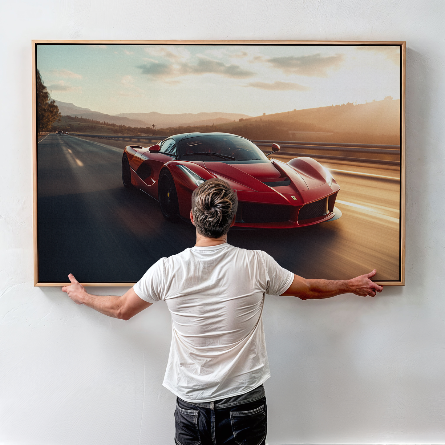 FERRARI CANVAS ART