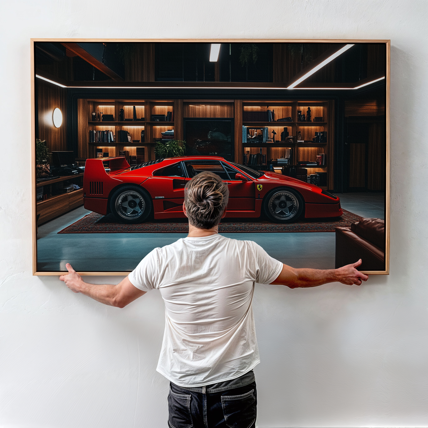 FERRARI CANVAS ART