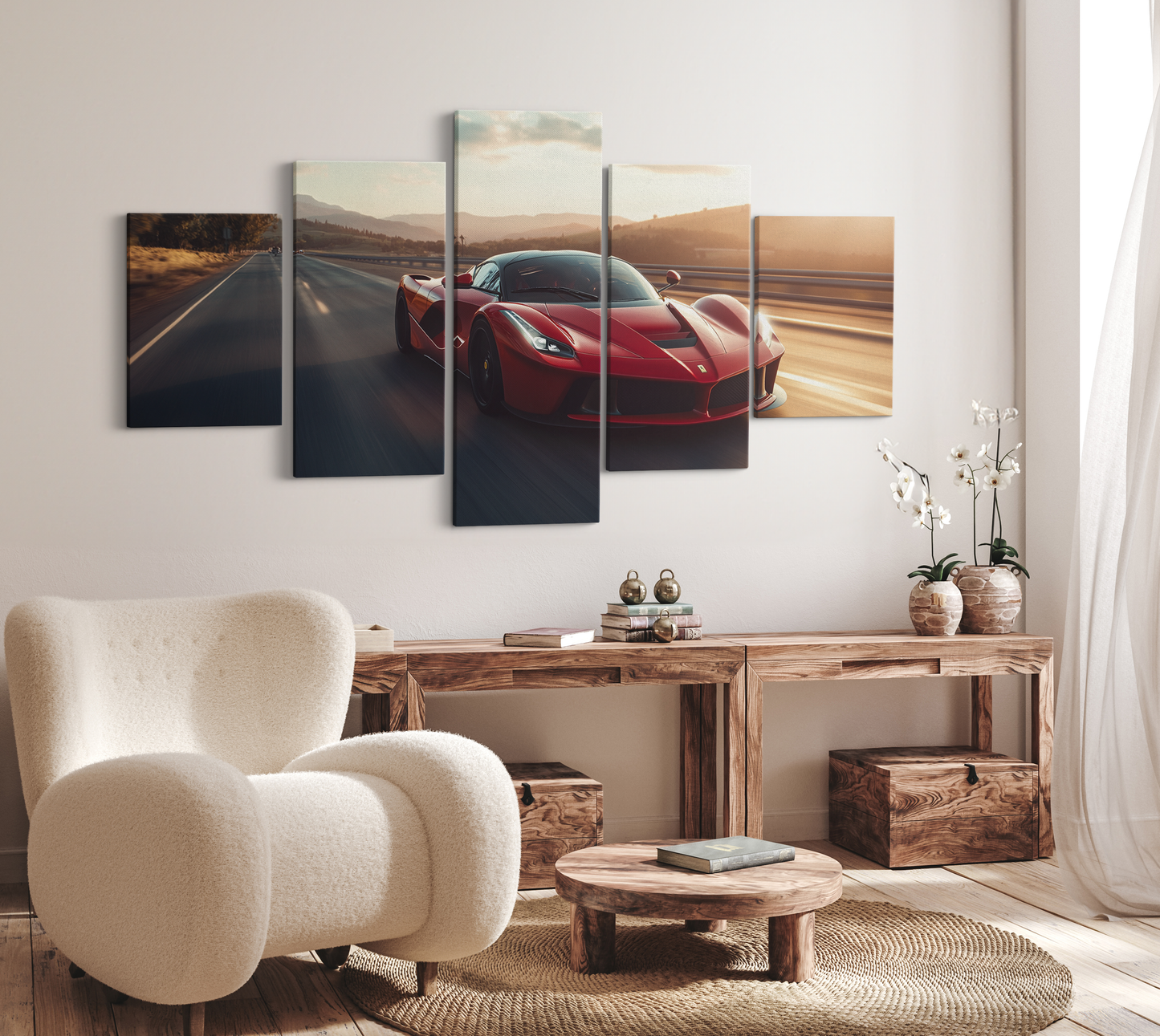 FERRARI CANVAS ART