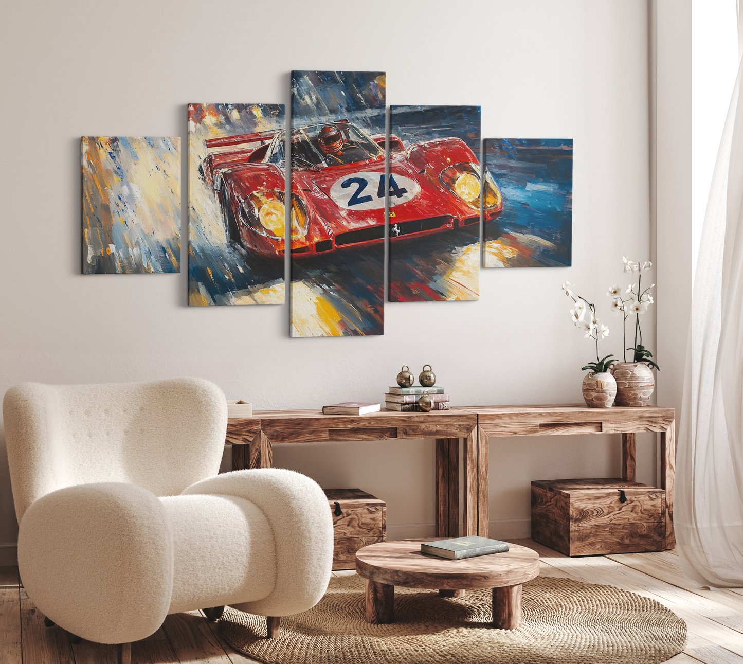 FERRARI CANVAS ART