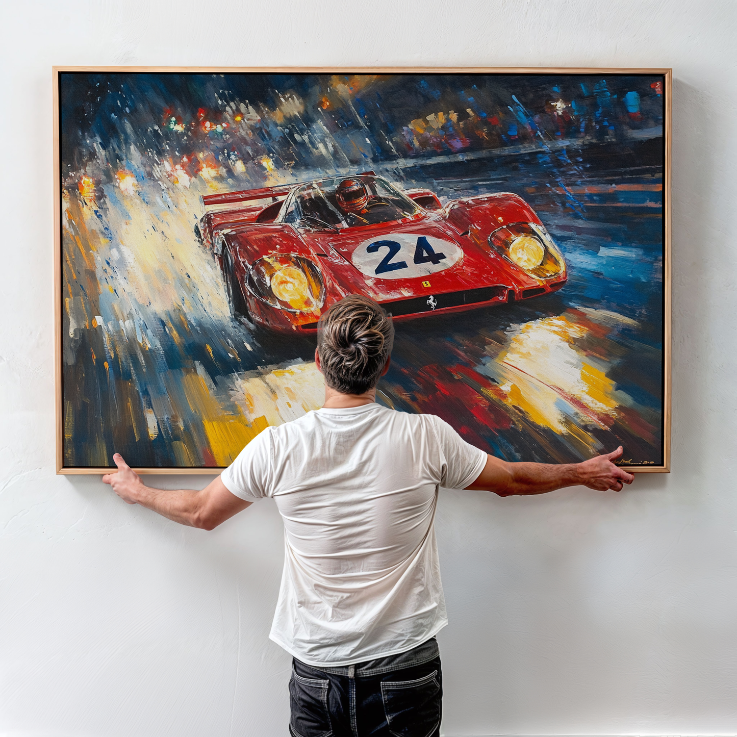 FERRARI CANVAS ART