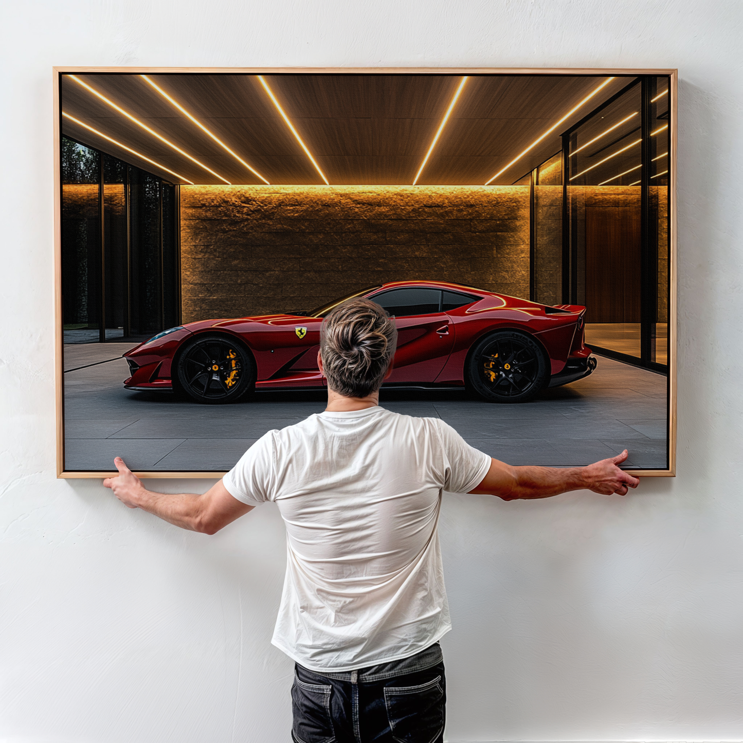 FERRARI CANVAS ART