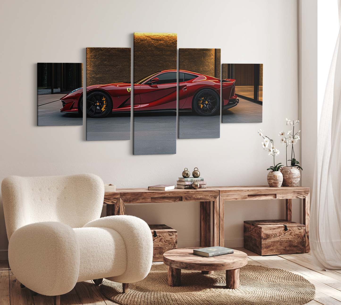 FERRARI CANVAS ART