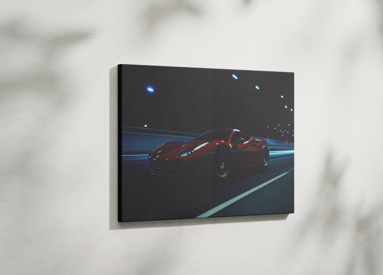 FERRARI CANVAS ART