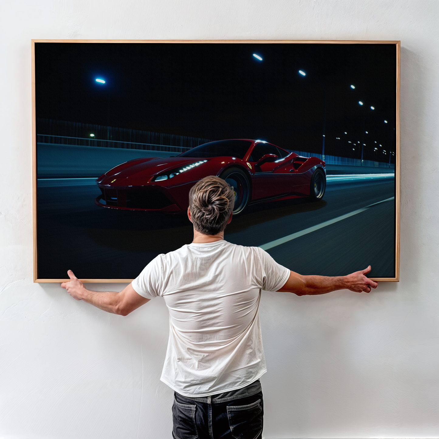 FERRARI CANVAS ART